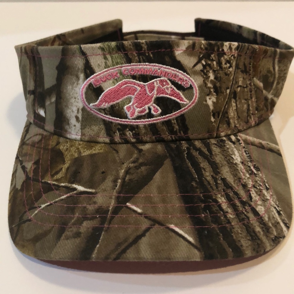 Ladies Duck commanders Velcro visor